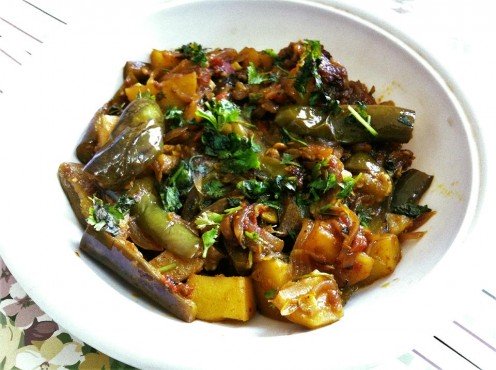 Aubergine Pototes