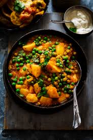 Aloo Matar - Potaoes peas