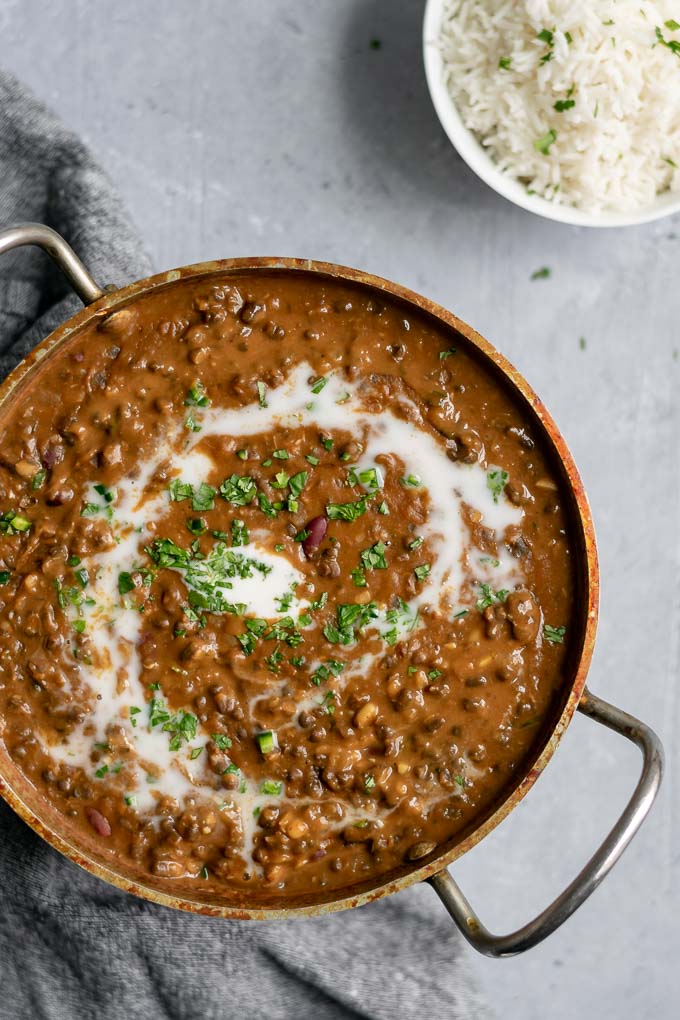 Daal Makhani - Black lentils with Kidney Beans